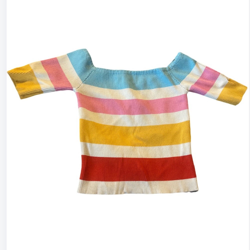Stripped Crop Top
